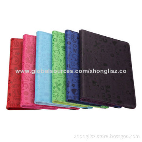 PU leather case for iPad air, many color options